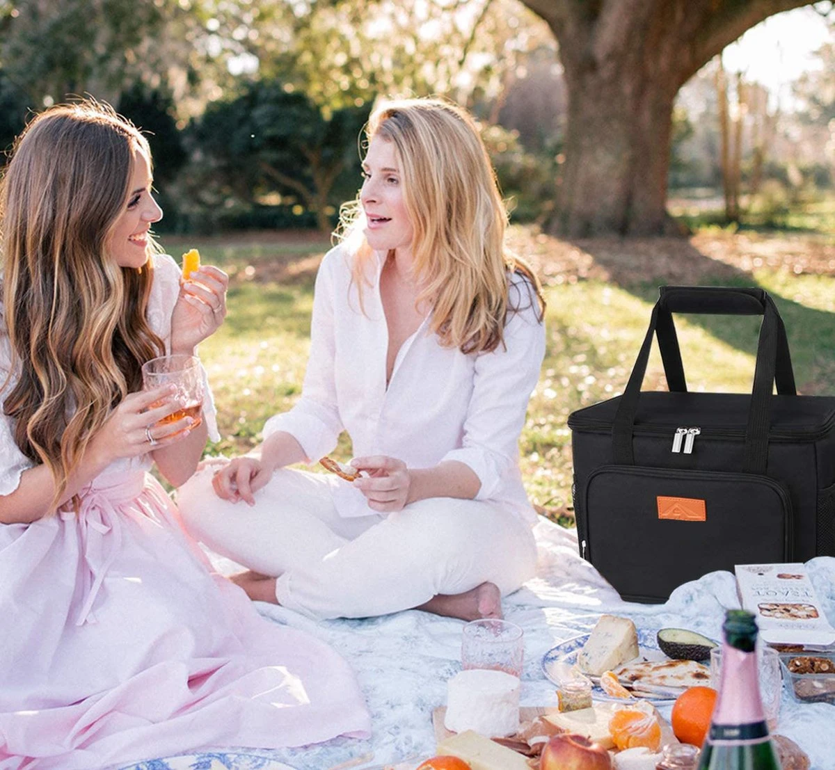 Lunchtas - Koeltas Voor Dames En Heren - Cool Bag - 4 Laags Geïsoleerde Koeltas - Kleine Cooler - Lunch Box - Lunchtas 15 Liter- Zwart 2 Lunchtas - Koeltas Voor Dames En Heren - Cool Bag - 4 Laags Geïsoleerde Koeltas - Kleine Cooler - Lunch Box - Lunchtas 15 Liter- Zwart - Image 2