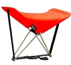 Y-ply Ruggensteuntje - Strandstoel - Opvouwbaar - Rood -Campingwinkels 1200x1114