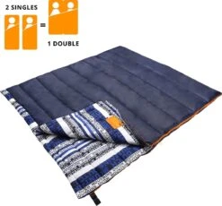 Dutch Mountains Slaapzak Goeree XL - Extra Groot 220x90cm - Katoenen Binnenkant - Aanritsbaar - Tochtstrip En Compressiehoes -Campingwinkels 1200x1118 2