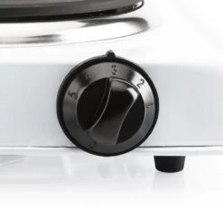 Kookplaat Basic Ø 16 Cm Elektrisch Wit Enkel Pits 1000W 5-standen 22 X 22 X 7 Cm -Campingwinkels 1200x1119 2