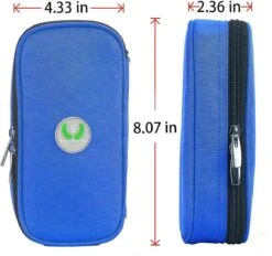 YOUSHARES Insuline Koeltas Diabetici Tas - Medicijnen Diabetici Geïsoleerde Draagbare Koeltas Voor Insuline Pen En Diabetes Koeltas Met 2 Koelaccu's (blauw) 9 YOUSHARES Insuline Koeltas Diabetici Tas - Medicijnen Diabetici Geïsoleerde Draagbare Koeltas Voor Insuline Pen En Diabetes Koeltas Met 2 Koelaccu's (blauw) -Campingwinkels 1200x1125 6
