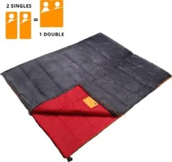 Dutch Mountains Slaapzak Tholen - 200 X 80cm - Aanritsbaar - Slechts 1140 Gram – Polyester - Tochtstrip En Compressiehoes -Campingwinkels 1200x1132 1