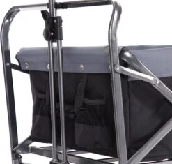 AREBOS Handkar | Transportwagen | Apparatuurwagen | Opvouwbaar | Zwart / Grijs -Campingwinkels 1200x1144 9