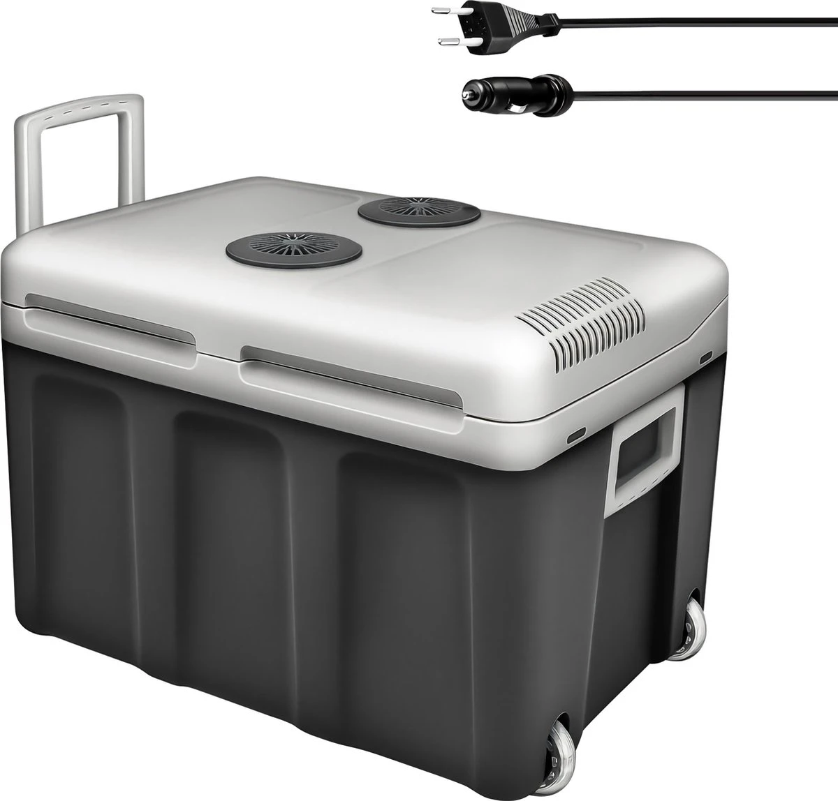 Koelbox Met Wielen Voor Auto & Camping Warm En Koud 40L - Frigobox Elektrisch 12v 230 Volt - MiniBar - Mini Koelkast | Verkoelt En Verwarmt | Eco-modus - Minibar - Mini Koelkast 1 Koelbox Met Wielen Voor Auto & Camping Warm En Koud 40L - Frigobox Elektrisch 12v 230 Volt - MiniBar - Mini Koelkast | Verkoelt En Verwarmt | Eco-modus - Minibar - Mini Koelkast