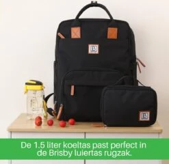 Brisby 4 Laags Geïsoleerde Koeltas - Lunchtas 1.5 Liter - Zwart 13 Brisby 4 Laags Geïsoleerde Koeltas - Lunchtas 1.5 Liter - Zwart -Campingwinkels 1200x1167 12