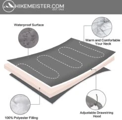 Meisterhome® Mummy Slaapzak - Kamperen - Antraciet - Ca. 220 X 75 Cm - Incl. Draagtas 7 Meisterhome® Mummy Slaapzak - Kamperen - Antraciet - Ca. 220 X 75 Cm - Incl. Draagtas -Campingwinkels 1200x1176 2