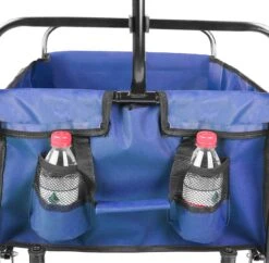 Merkloos Bolderkar - Bolderkar Opvouwbaar - Bolderwagen - Bolderwagen Opvouwbaar - Blauw -Campingwinkels 1200x1178 32