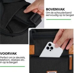 Brisby 4 Laags Geïsoleerde Koeltas - Boodschappentas 21 Liter - Zwart 15 Brisby 4 Laags Geïsoleerde Koeltas - Boodschappentas 21 Liter - Zwart -Campingwinkels 1200x1182 20