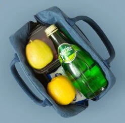Merkloos Koeltas Lunch - Lunchtas Volwassenen - Kinderen - Lunchtrommel - Picknicktas - Koelzak - Coolbag - Waterdicht - Lunchtas - Koeltasje - Zwart -Campingwinkels 1200x1182 22