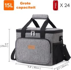 Lunchtas - Koeltas Voor Dames En Heren - Cool Bag - 4 Laags Geïsoleerde Koeltas - Kleine Cooler - Lunch Box - Lunchtas 15 Liter 11 Lunchtas - Koeltas Voor Dames En Heren - Cool Bag - 4 Laags Geïsoleerde Koeltas - Kleine Cooler - Lunch Box - Lunchtas 15 Liter -Campingwinkels 1200x1189 14