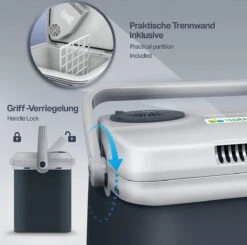 Tillvex- Koelbox, Coolbox, 32 Liter, Grijs -Campingwinkels 1200x1189 15