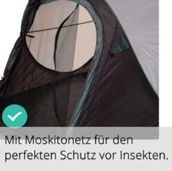 JEMIDI Tweepersoons Pop-up Tent - Opgooitent, Werptent Voor 2 Personen - Ideaal Als Festivaltent Of Kampeertent - Verschillende Kleuren -Campingwinkels 1200x1190 9