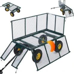 Gardebruk Bolderkar Binnenzeil - Belastbaar Tot 550 Kg – Groen -Campingwinkels 1200x1196 30