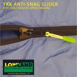 LOWLAND OUTDOOR® Donzen Slaapzak - CC 1 - 200 X 80 Cm - 1725 Gr - 0°C - Katoen 17 LOWLAND OUTDOOR® Donzen Slaapzak - CC 1 - 200 X 80 Cm - 1725 Gr - 0°C - Katoen -Campingwinkels 1200x1196 9