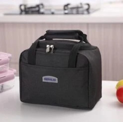Lunchtas Volwassenen - Lunchbox - Koeltas - Zwart - SEVEND®
