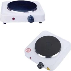Benson Kookplaat - Enkel - Wit - 1000W -Campingwinkels 1200x1197 8
