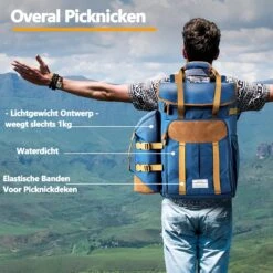 Cabinmax Koeltas - Koelrugzak - Picknick - Picknicktas Met Flessenhouder - Koelrugtas 24L - Olive Green 12 Cabinmax Koeltas - Koelrugzak - Picknick - Picknicktas Met Flessenhouder - Koelrugtas 24L - Olive Green -Campingwinkels 1200x1198 27