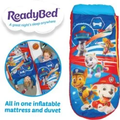 Paw Patrol Junior ReadyBed-2 In 1 Kids Sleeping Inflatable Air Bed In A Bag With A Pump, Polyester, Single -Campingwinkels 1200x1199 4