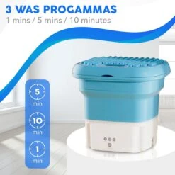 Mini Wasmachine - Camping Wasmachine - Opvouwbare Wasmachine - Handwasmachine - Fruitwasser - Kampeer Wasmachine - Valentijn - Wasdroger -Campingwinkels 1200x1200 1033