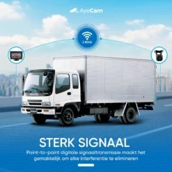 AyeCam Achteruitrijcamera - 4,3 Inch Scherm - 2 Kanaals – Nachtzicht - Incl. Begeleidingslijnen -Campingwinkels 1200x1200 1059
