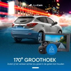 AyeCam Achteruitrijcamera - 4,3 Inch Scherm - 2 Kanaals – Nachtzicht - Incl. Begeleidingslijnen -Campingwinkels 1200x1200 1060