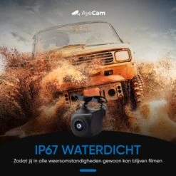 AyeCam Achteruitrijcamera - 4,3 Inch Scherm - 2 Kanaals – Nachtzicht - Incl. Begeleidingslijnen -Campingwinkels 1200x1200 1061