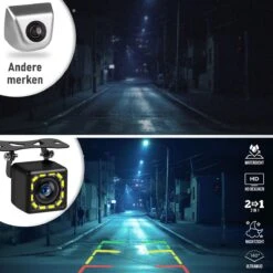XEOD Achteruitrijcamera - 12 LED Nachtzicht - IP68 Waterdicht - Achteruitrij Camera Auto -Campingwinkels 1200x1200 1080
