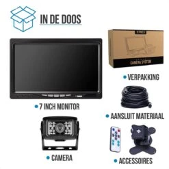 Strex Achteruitrijcamera Set Bedraad - 7" Scherm - 18LED Nachtzicht 15m - IP67 Waterdicht - Achteruitrij Camera -Campingwinkels 1200x1200 1113