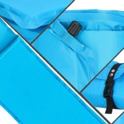 Springos Slaapmat | Zelfopblazend | 186 Cm | Inclusief Hoes & Hoofdkussen | Lichtblauw -Campingwinkels 1200x1200 1224
