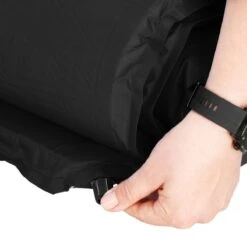 Springos Slaapmat | Zelfopblazend | 180 Cm | Inclusief Hoes | Zwart -Campingwinkels 1200x1200 1275