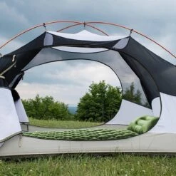 TRVLMORE Slaapmat - Zelfopblazend - 1 Persoons - Ingebouwde Pomp En Kussen - Groen -Campingwinkels 1200x1200 1283