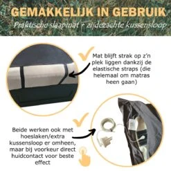 Earthle Volledige Earthing Tweepersoons Aardingsset - 2x Slaapmat + 2x Kussensloop - Aardingsmat - Aarden - Earthing Mat - Aarding - Grounding Mat - Kussensloop - Aardingskussensloop - Combo Deal 14 Earthle Volledige Earthing Tweepersoons Aardingsset - 2x Slaapmat + 2x Kussensloop - Aardingsmat - Aarden - Earthing Mat - Aarding - Grounding Mat - Kussensloop - Aardingskussensloop - Combo Deal -Campingwinkels 1200x1200 1313