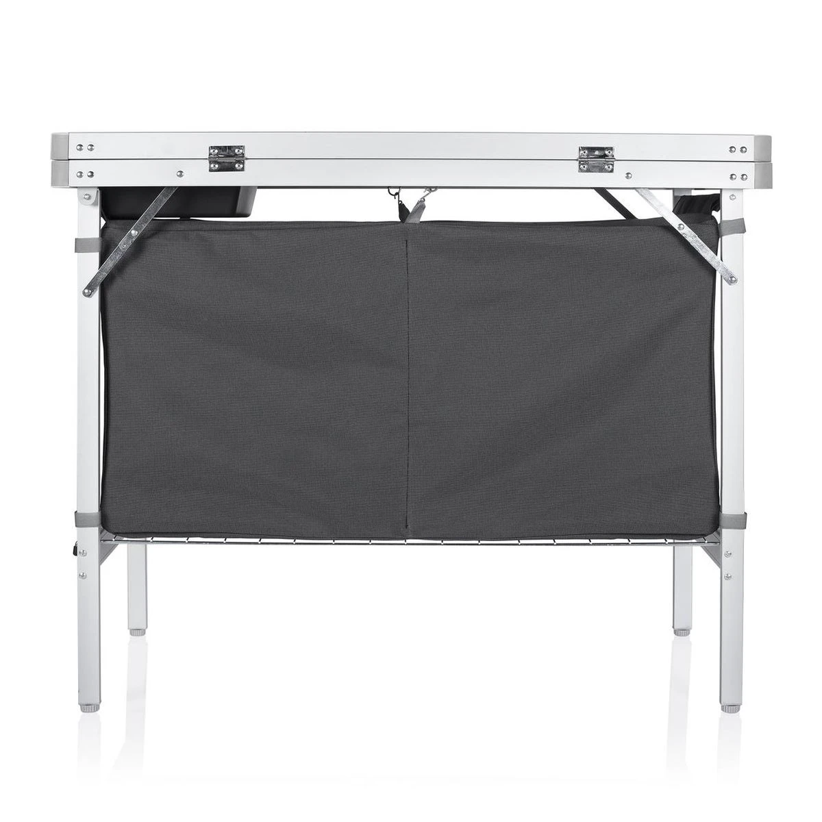 Campart Campingkeuken KI-0757 – Complete Keuken En Campingkast – Opvouwbaar En Inclusief Draagtas - Grijs 7 Campart Campingkeuken KI-0757 – Complete Keuken En Campingkast – Opvouwbaar En Inclusief Draagtas - Grijs - Afbeelding 7