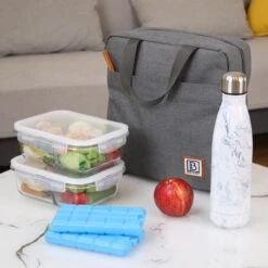 Brisby 4 Laags Geïsoleerde Koeltas - Lunchtas 7 Liter - Donkergrijs -Campingwinkels 1200x1200 1383