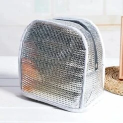 Lunch Bag - Zwart/Wit | Koeltas | Polyester / Nylon | 23x15x20 Cm | Fashion Favorite -Campingwinkels 1200x1200 1427