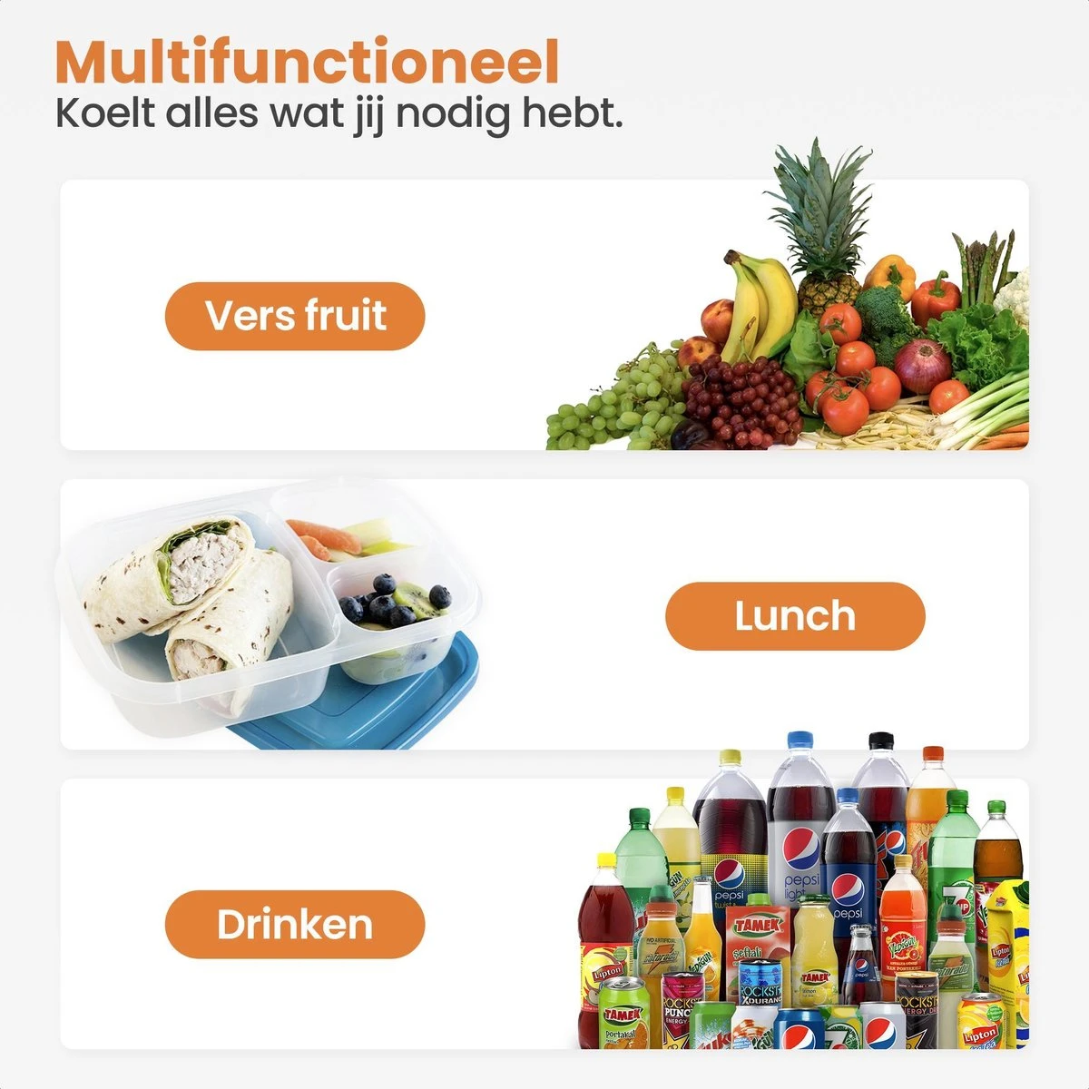 Eagle Koeltas - Compacte Koeltas - Stoffen Tas - Strandtas - Mini Koelbox 6 Eagle Koeltas - Compacte Koeltas - Stoffen Tas - Strandtas - Mini Koelbox - Image 6