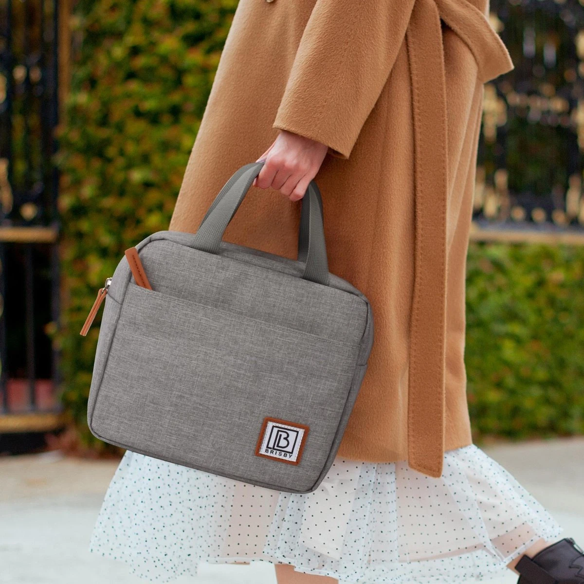 Brisby 4 Laags Geïsoleerde Koeltas - Lunchtas 4 Liter - Lichtgrijs 5 Brisby 4 Laags Geïsoleerde Koeltas - Lunchtas 4 Liter - Lichtgrijs - Image 5