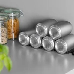 Kwmobile 1x Opvouwbare Houder Voor Flessen En Blikjes - Voor Koelkast En Voorraadkast - Siliconen Flessenhouder In Zwart - 31 X 9,5 X 1 Cm -Campingwinkels 1200x1200 1495