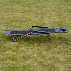Ligstoel 180x60cm - Opvouwbaar Campingstoel Ligbed Strandstoel Tuinstoel Vouwligstoel Blauw -Campingwinkels 1200x1200 152