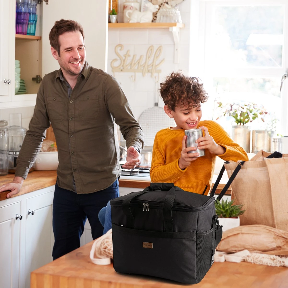 Packaway 4 Laags Geïsoleerde Koeltas - Lunchtas 40 Liter - Zwart 8 Packaway 4 Laags Geïsoleerde Koeltas - Lunchtas 40 Liter - Zwart - Image 8