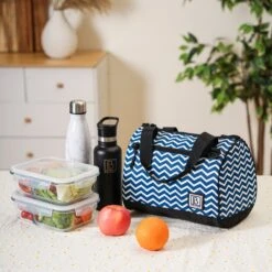Brisby 4 Laags Geïsoleerde Koeltas - Lunchtas 10 Liter - Zigzag Blauw 13 Brisby 4 Laags Geïsoleerde Koeltas - Lunchtas 10 Liter - Zigzag Blauw -Campingwinkels 1200x1200 1525