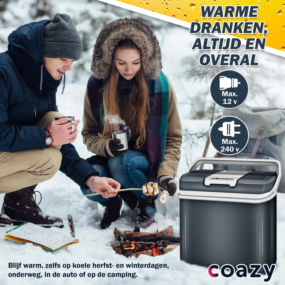 Koelbox 24L Met ECO Modus Voor Auto & Camping - Frigobox Elektrisch 24 Liter Met 12v 230 Volt - Verkoelt En Verwamt - MiniBar - Mini Koelkast 6 Koelbox 24L Met ECO Modus Voor Auto & Camping - Frigobox Elektrisch 24 Liter Met 12v 230 Volt - Verkoelt En Verwamt - MiniBar - Mini Koelkast - Image 6