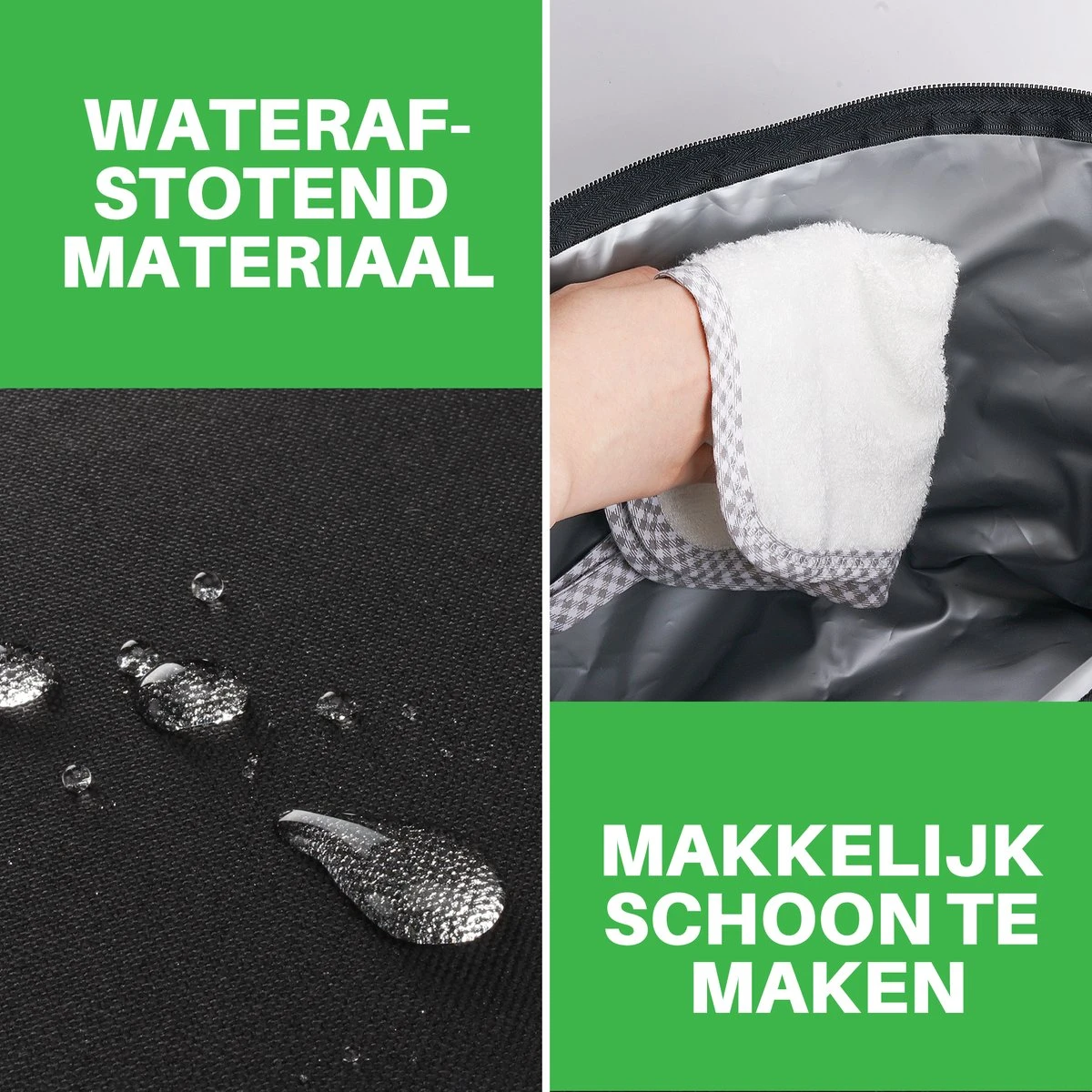 Brisby 4 Laags Geïsoleerde Koeltas - Boodschappentas 21 Liter - Zwart 8 Brisby 4 Laags Geïsoleerde Koeltas - Boodschappentas 21 Liter - Zwart - Image 8