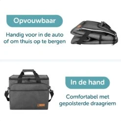 ForDig Koeltas XL Zwart (30 Liter) - Gemaakt Van 600D Polyester Met PEVA-Voering - Ruimte Voor 40 Blikjes Of 20 Halve Liter Flessen - Opvouwbaar Koel Tas Met Easy-Acces Flap - Ruimte Voor Bestek - Picknick Cool Bag - Coolerbag - Grote Cooler 12 ForDig Koeltas XL Zwart (30 Liter) - Gemaakt Van 600D Polyester Met PEVA-Voering - Ruimte Voor 40 Blikjes Of 20 Halve Liter Flessen - Opvouwbaar Koel Tas Met Easy-Acces Flap - Ruimte Voor Bestek - Picknick Cool Bag - Coolerbag - Grote Cooler -Campingwinkels 1200x1200 1585