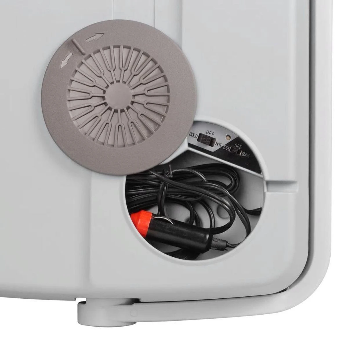 Tristar KB-7532 Koelbox 26 Liter - Koelbox Elektrisch - 12v Autolader En 230v Stopcontact - Koelt & Verwarmt - Grijs 6 Tristar KB-7532 Koelbox 26 Liter - Koelbox Elektrisch - 12v Autolader En 230v Stopcontact - Koelt & Verwarmt - Grijs - Image 6