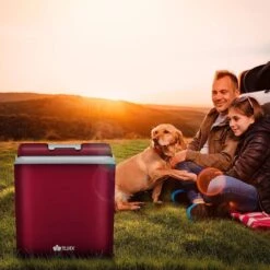 Tillvex- Koelbox, Coolbox, 24 Liter, Rood -Campingwinkels 1200x1200 1631