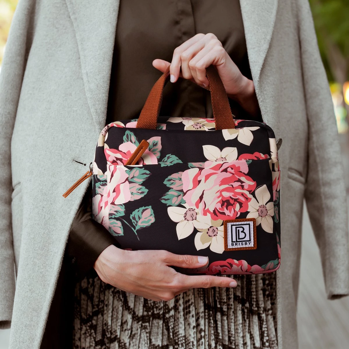 Brisby 4 Laags Geïsoleerde Koeltas - Lunchtas 4 Liter - Bloemetjes 6 Brisby 4 Laags Geïsoleerde Koeltas - Lunchtas 4 Liter - Bloemetjes - Image 6