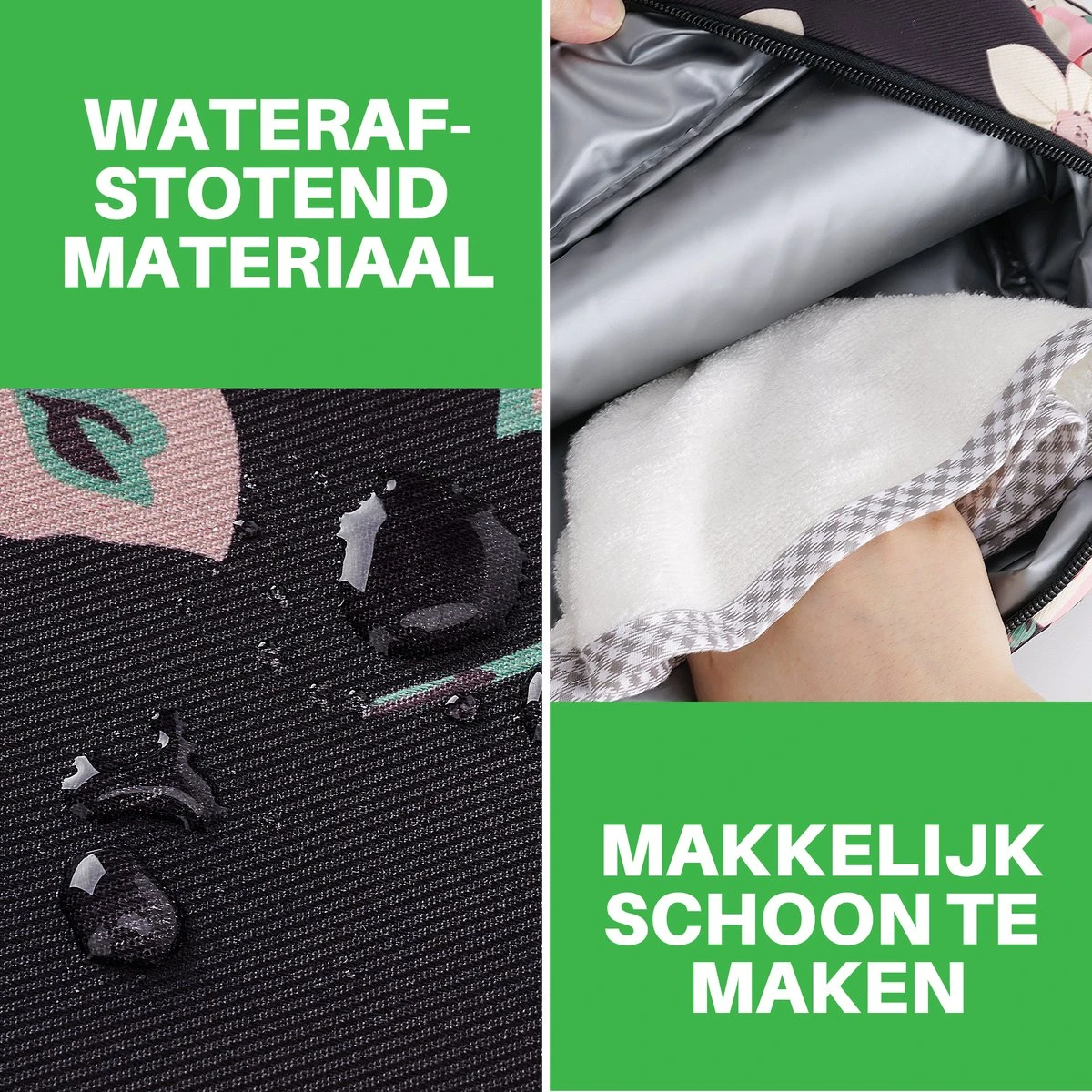 Brisby 4 Laags Geïsoleerde Koeltas - Lunchtas 4 Liter - Bloemetjes 7 Brisby 4 Laags Geïsoleerde Koeltas - Lunchtas 4 Liter - Bloemetjes - Image 7