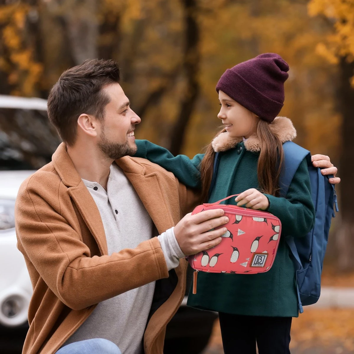 Brisby 4 Laags Geïsoleerde Koeltas - Lunchtas 1.5 Liter - Roze Pinguïn 5 Brisby 4 Laags Geïsoleerde Koeltas - Lunchtas 1.5 Liter - Roze Pinguïn - Image 5