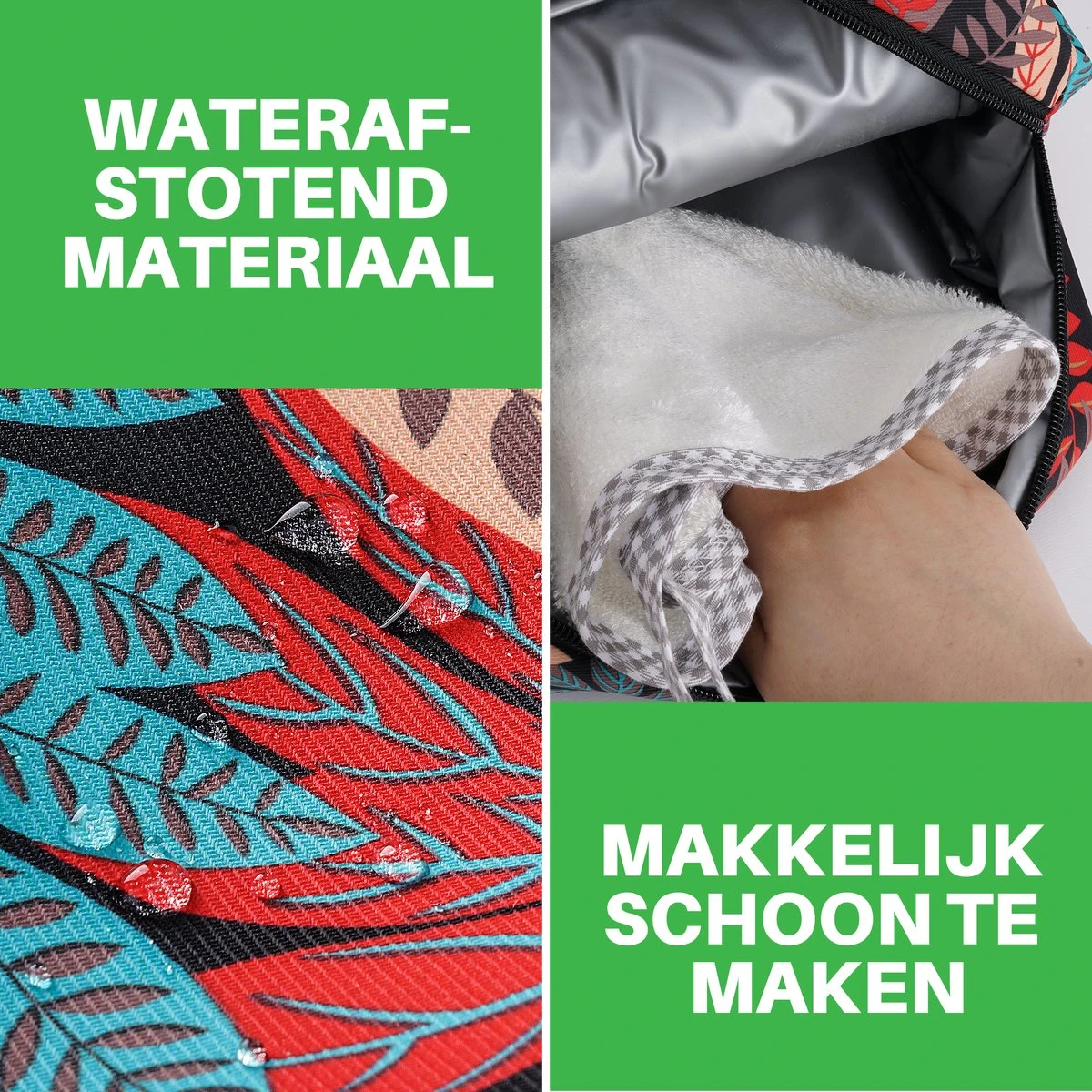 Brisby 4 Laags Geïsoleerde Koeltas - Lunchtas 4 Liter - Jungle 6 Brisby 4 Laags Geïsoleerde Koeltas - Lunchtas 4 Liter - Jungle - Image 6